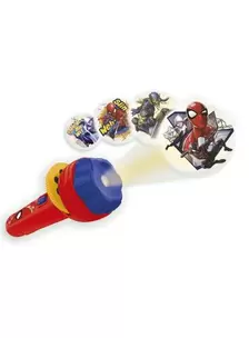 Micro Proyector Spiderman Rojo