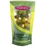 aceitunas verdes rellenas d.pack marvavic  300 gr