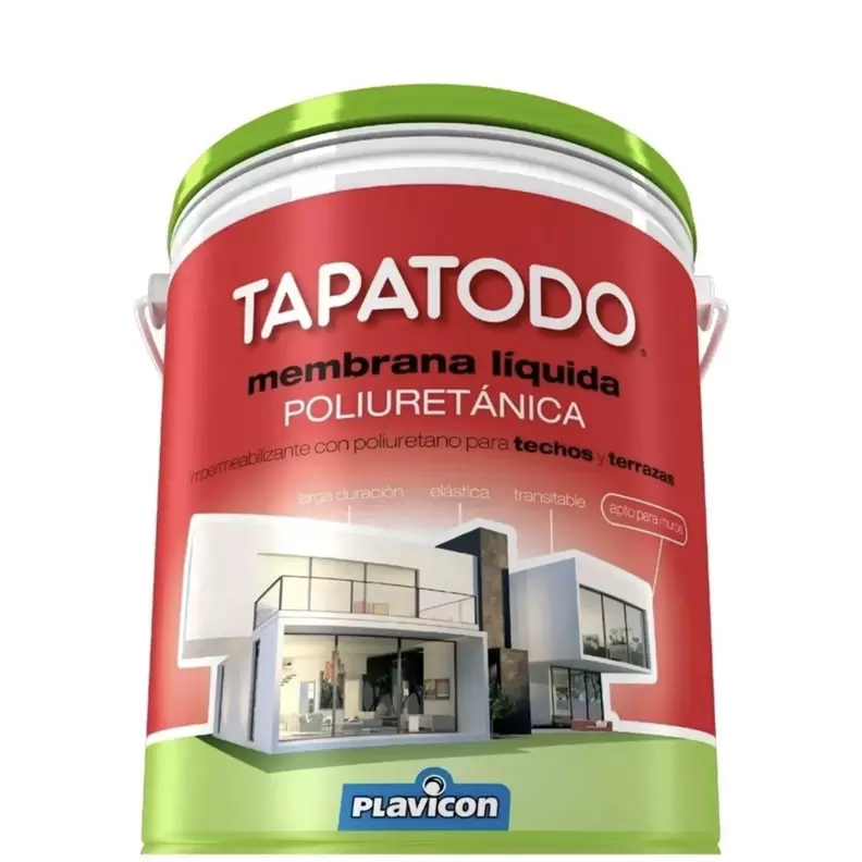 Membrana Liquida Tapatodo Poliuretanica 20k Plavicon