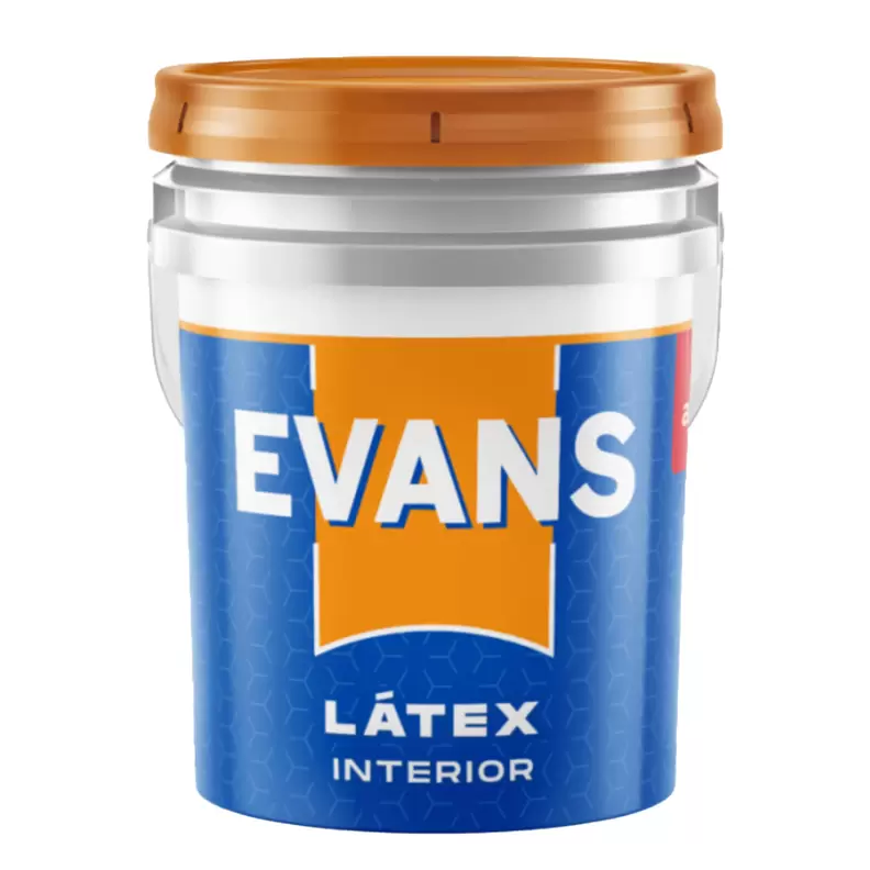 Pintura Látex Acrilico Interior Evans Antihongo 10 Lts