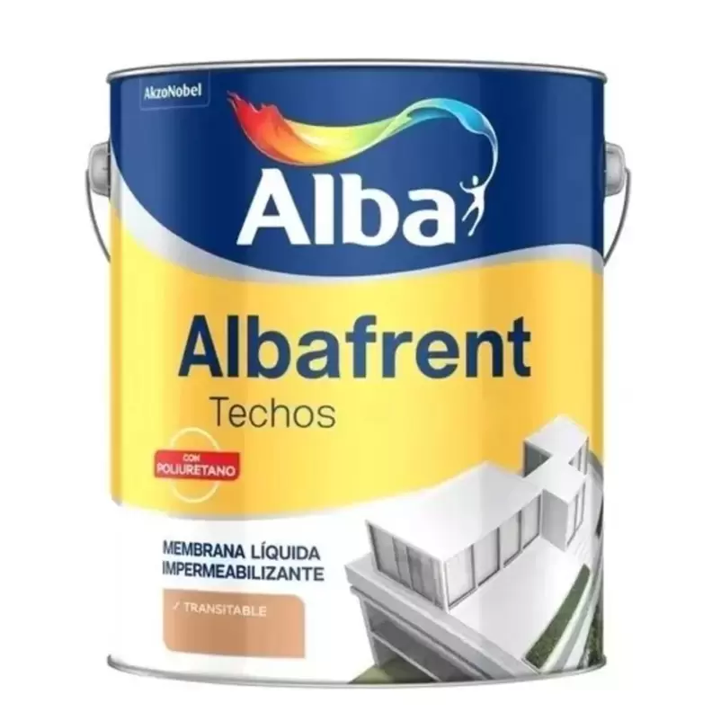 Albafrent Impermeabilizante Techos Membrana Líquida 20 Kg