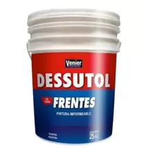 Dessutol Venier Pintura Impermeable Frentes Blanco 25 Kg