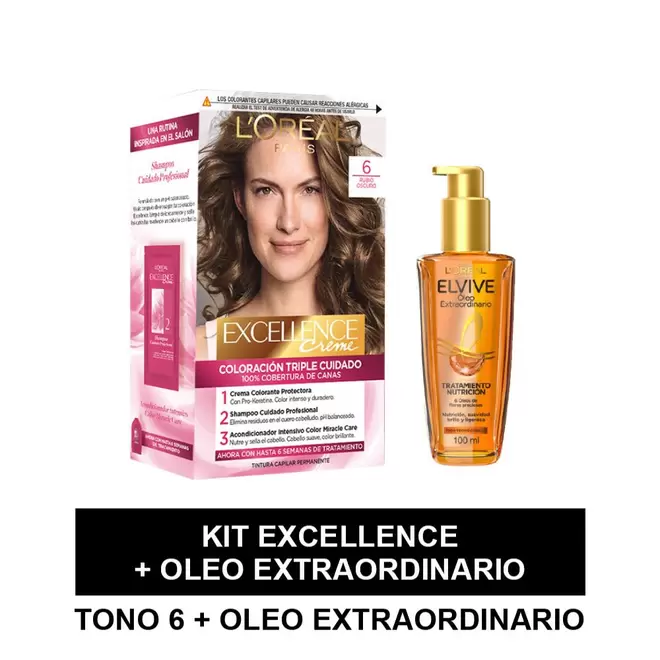 Kit Excellence 06 + Óleo Extraordinario
