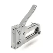 Engrampadora Manual Tipo Pistola Pretul con 200 Grapas