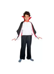 Disfraz Halloween Vampiro con Capa y Dientes