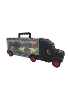 Camión Con 6 Dinosaurios Jurassic Truck World Ditoys