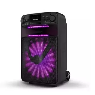 Parlante Portatil Philips Tax2706/77 Karaoke Bluetooth Negro