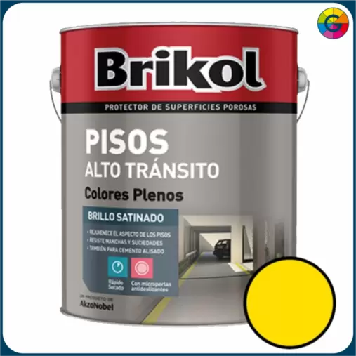 BRIKOL pisos alto tránsito Amarillo