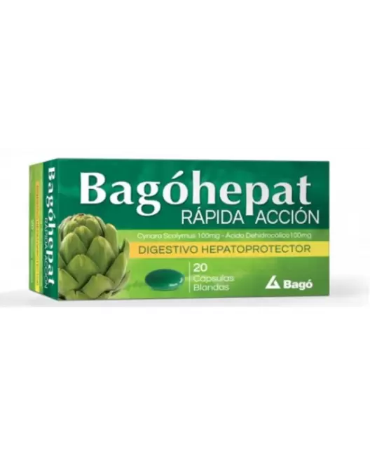BAGOHEPAT - x 20 Cápsulas Blandas