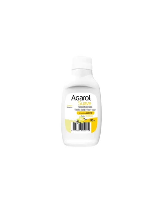 AGAROL - Laxante Suave Sabor Vainilla x 180 ml