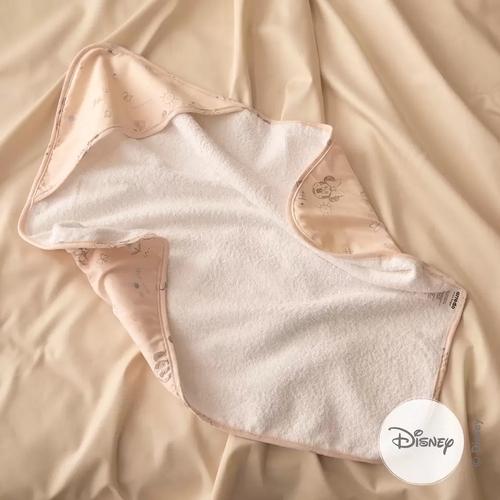 Bata de Baño para Bebé Chico Minnie Disney con Capucha