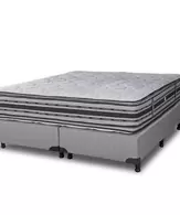 COLCHON Y SOMMIER RESORTES PACIFIC CON DOBLE PILLOW 200X180 MEGA OFERTA CONTADO