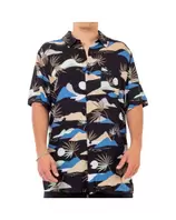 Camisa Mc Slow Daze (Neg) Quiksilver