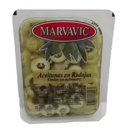 aceitunas verdes rodajas marvavic  300 cc