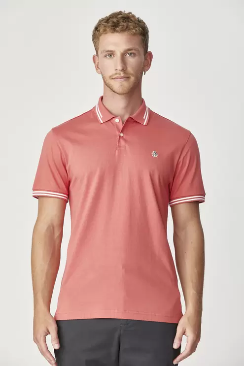 Ss Tipped Jersey Polo