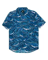 Camisa MC Wavy Wavy (Azu) Quiksilver