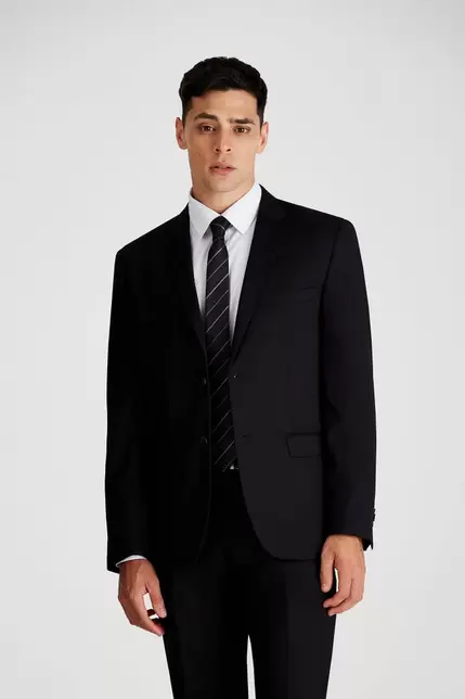 Traje SS100 liso entallado negro