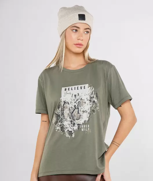 Remerón jersey fine con DTF - Línea amplia