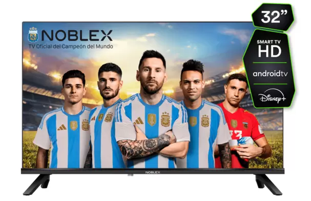 Smart TV LED Noblex DV32X7080 – 32" HD Android TV Chromecast Integrado