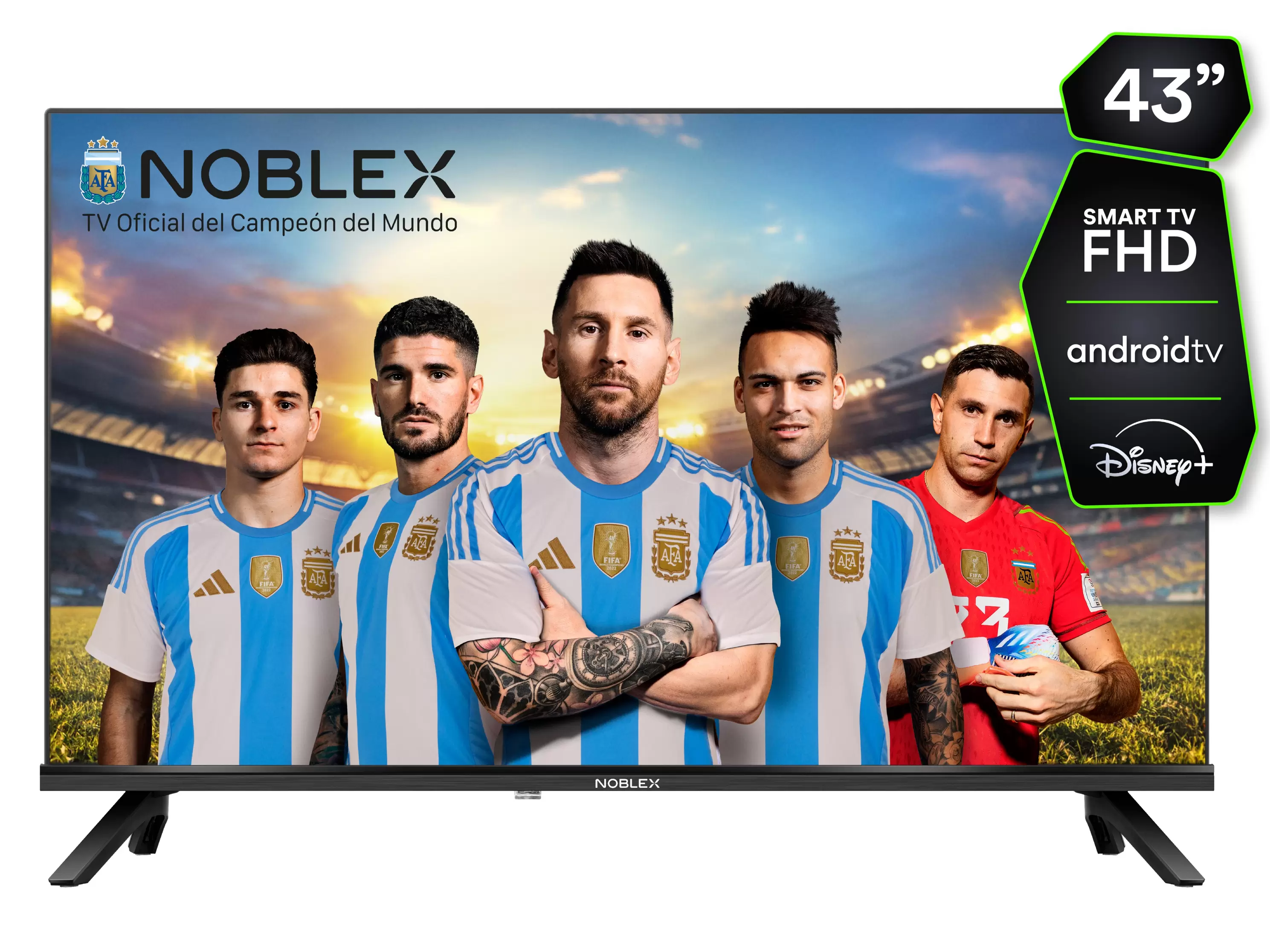 Smart TV LED Noblex DV43X7180 – 43" Full HD Android TV Chromecast Integrado