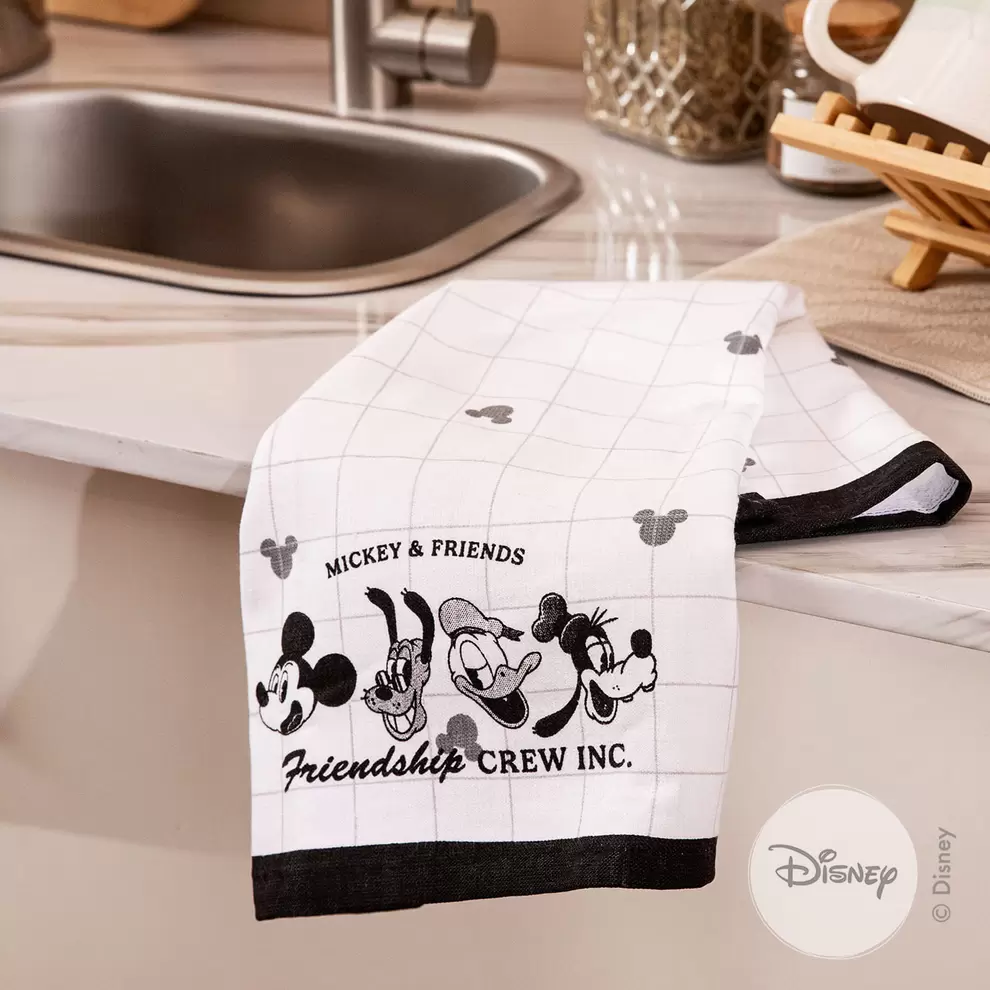 Repasador Algodón Disney Mickey Cuadrillé