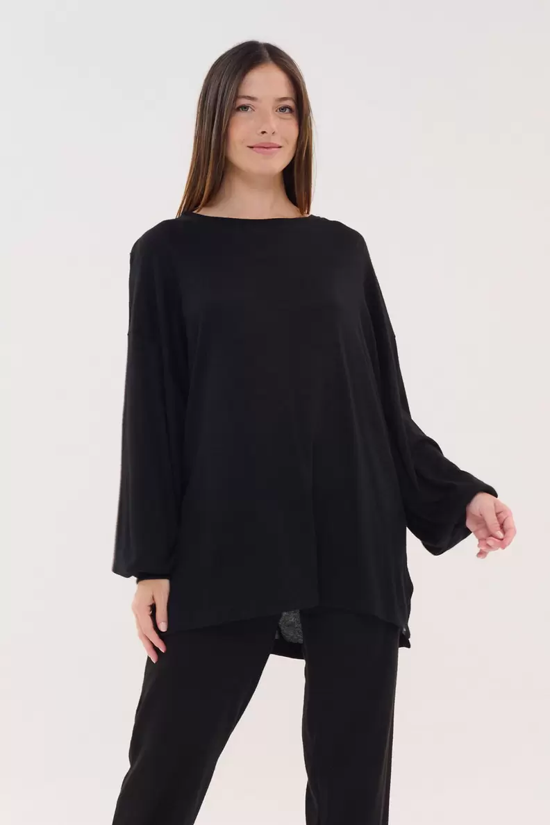 Maxi Buzo de lanita cashmere Western