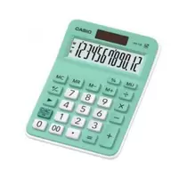 CASIO CALCULADORA MX-12B-GN ESCRITORIO 12 DIG DISP EXTRA GRANDE VERDE