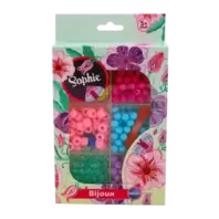 Bijouterie para armar en caja cristal Sophie – Vulcanita