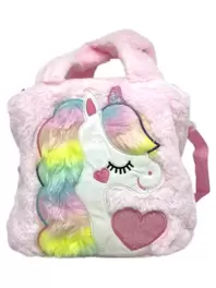 Bolso de manoUnicornio de peluche