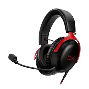 Auriculares Hyperx Cloud III Color Negro/Rojo
