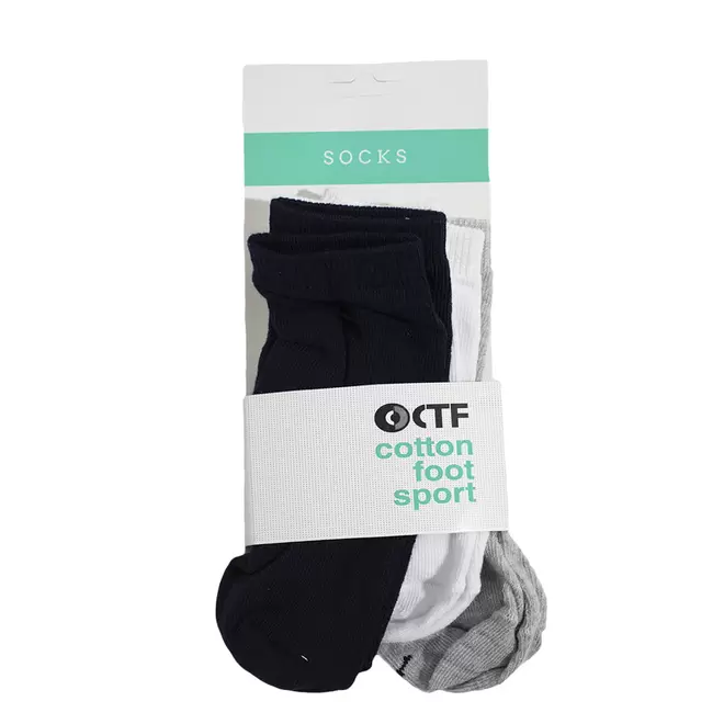 Medias Moda Niños Cotton Foot Az Bn Gs Niños