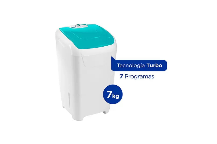 Lavarropa Semiautomatico Lsc7000 Columbia 7Kg