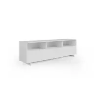 Rack TV Mesa Mueble TV Moderno 60 pulgadas 160cm Color Blanco
