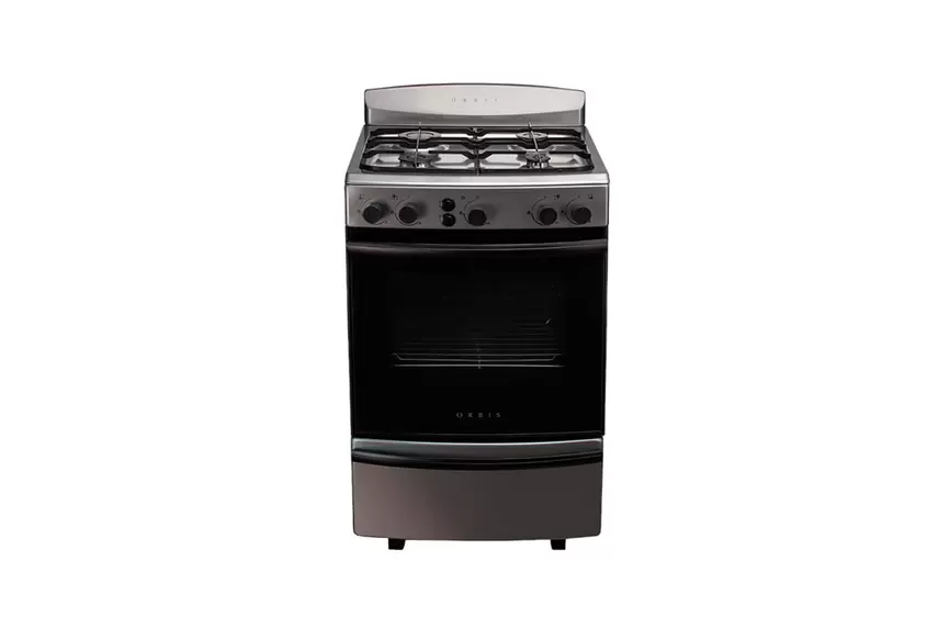 Cocina Orbis 958AC4 Multigas 55 cm Acero