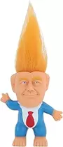 Donald Trump Toys Cute Rubber Troll Doll Toy Trump 2025 Take America Back, Troll Dolls Great Gifts for Trumps Fans（Red Tie）