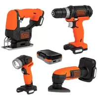 Set De Herramientas Black + Decker Bdck502c1-B3