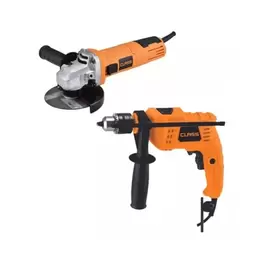Amoladora Angular 115mm 800W + Taladro Percutor 13mm 550W Class