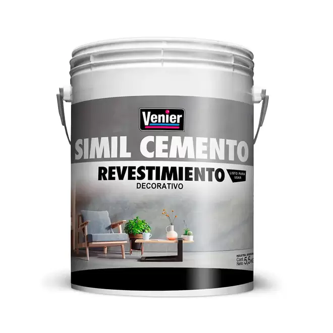 simil cemento deco gris osc 5.5kg venier