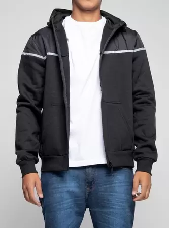 CAMPERA SPORT CON NYLON REFLEX