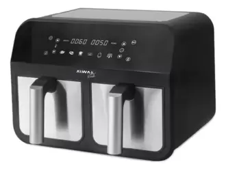 Freidora De Aire Aiwa Digital Doble Canasto 4+4L AW-FA244