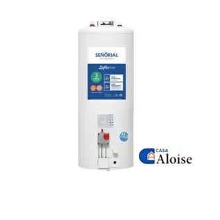 TERMOTANQUE A GAS SEÑORIAL 85 LITROS TSZ-85MG BLANCO