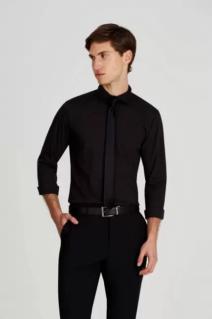 Camisa Spandex Negro