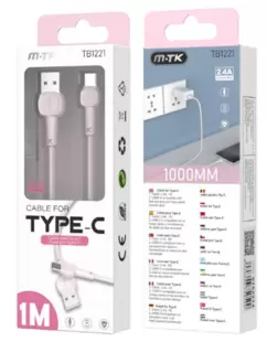 Cable M-Tk Tb1221 Tipo C 1M Rosa