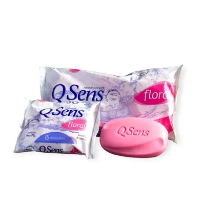 JABON DE TOCADOR QSENS FLORAL X90GR.
