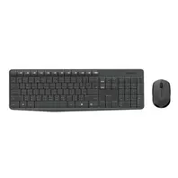 Combo Teclado y Mouse Inal&aacute;mbrico Logitech MK235 Negro