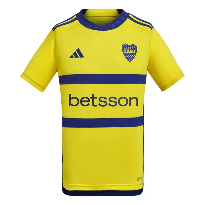 CAMISETA ADIDAS BOCA JUNIORS ALTERNATIVA FUTBOL AMLL/MNO UNISEX NENE NENA