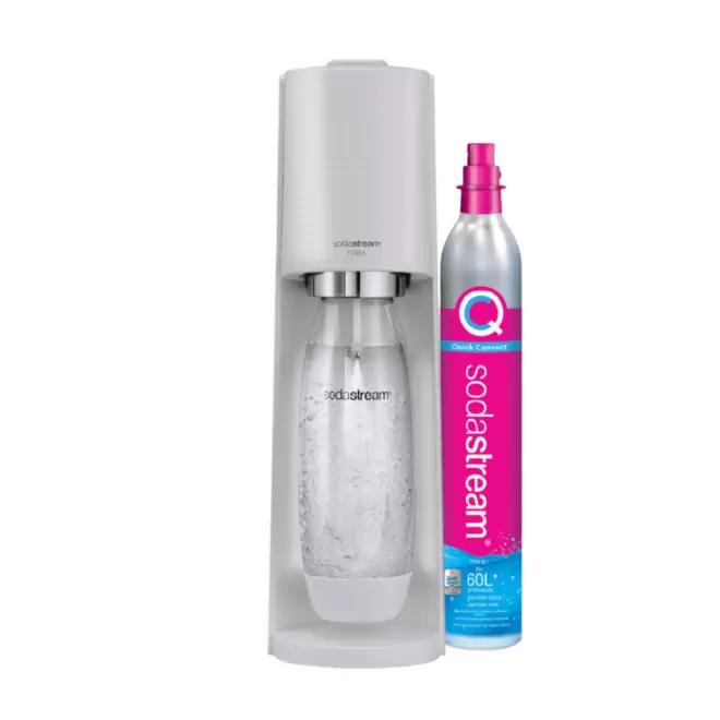 Maquina De Hacer Soda Terra White C/Cilindro y Bot