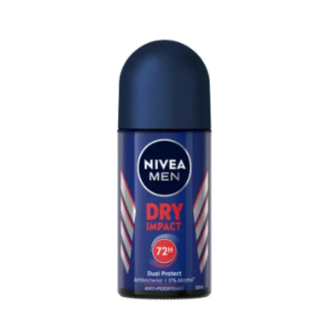 Desodorante Roll On Dry Men Nivea 50 Ml.