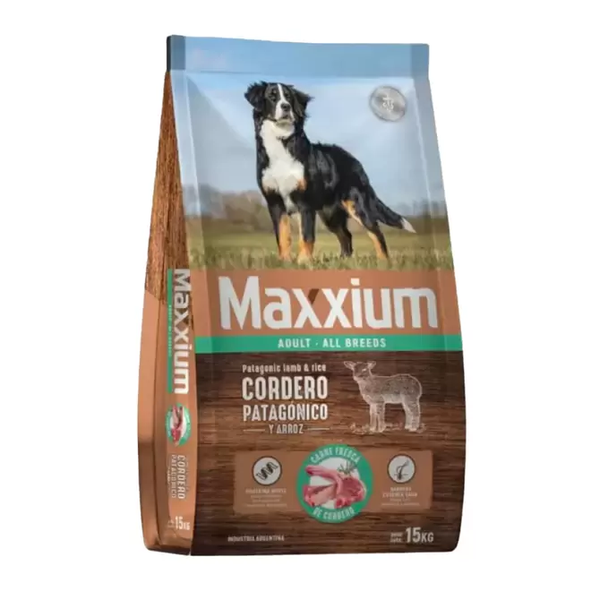Alimento Maxxium Cordero Perro Adulto
