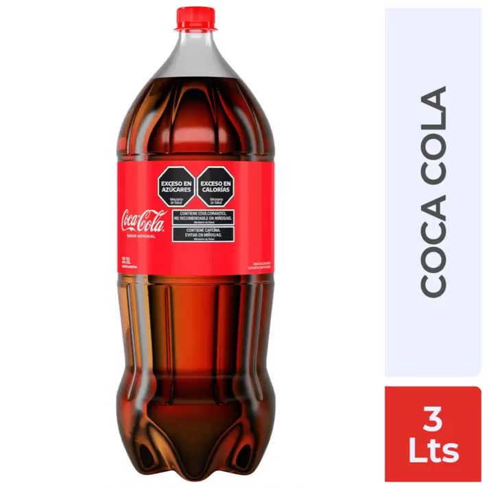 Gaseosa Coca Cola  x 3 Lt